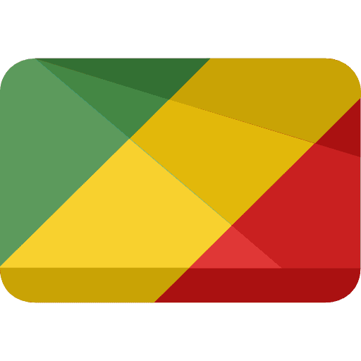 Republic of the congo country nation patriotism icon