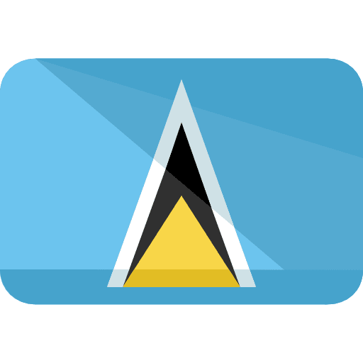 Saint lucia patriotism flags country icon