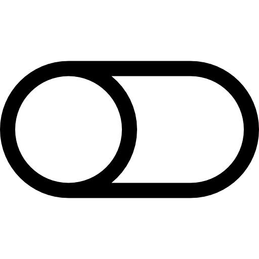 Switch button switch multimedia option icon