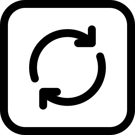 Refresh reload multimedia option direction icon