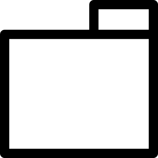 Folder interface file storage folder icon