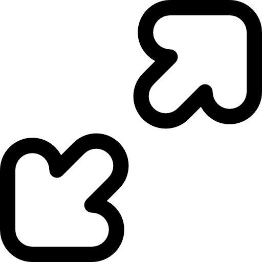 Resize arrow increase resize icon