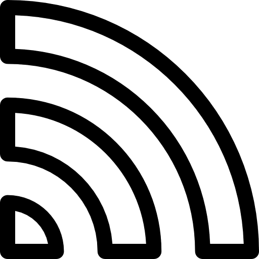 Wifi wireless internet connection icon