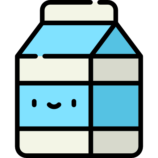 Milk food and restaurant drink food icon