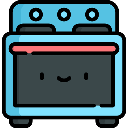 Oven kitchen furniture and household oven icon Oven kitchen furniture and household oven icon