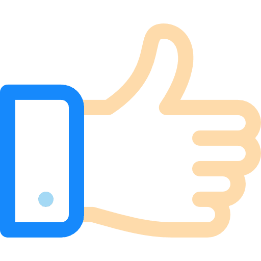 Like hands and gestures finger thumb up icon Like hands and gestures finger thumb up icon