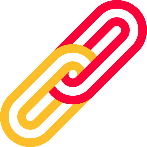 Link chain multimedia linked icon Link chain multimedia linked icon