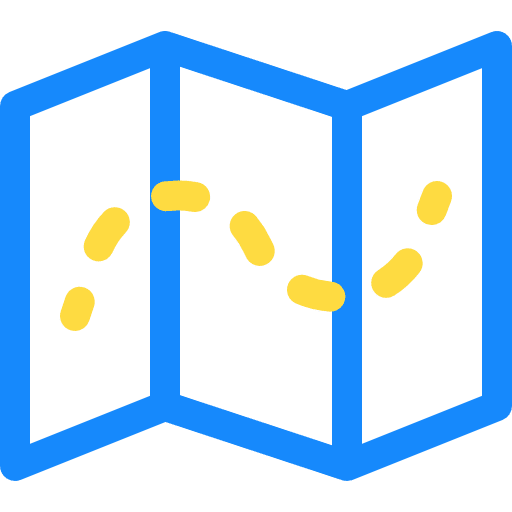 Map maps and location interface orientation icon Map maps and location interface orientation icon