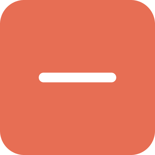 Collapse mathematics education button icon