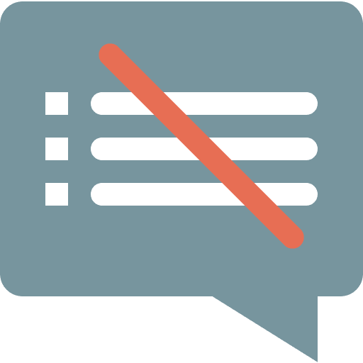 Message networking interface message icon