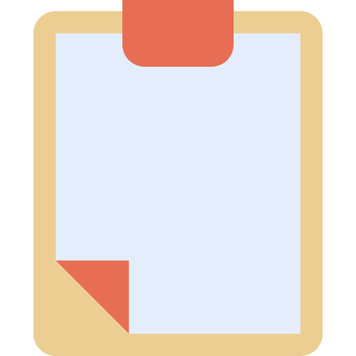 New task blank list tasks icon