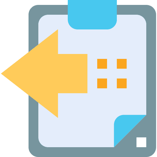 Previous ui work task icon