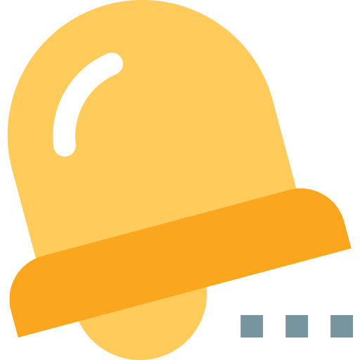 Bell communications bell calling icon