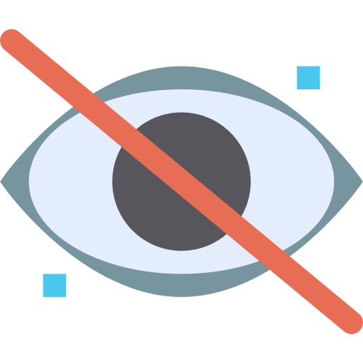 Hide multimedia multimedia option interface icon