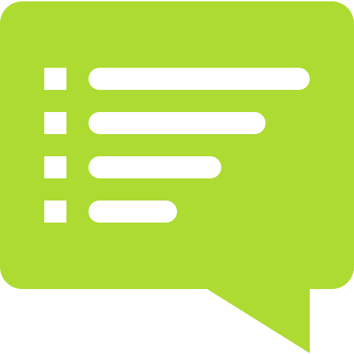 Message ui interface bubble speech icon