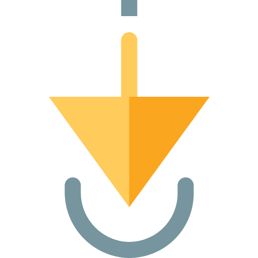 Down arrow circle dashboard interface down arrow icon