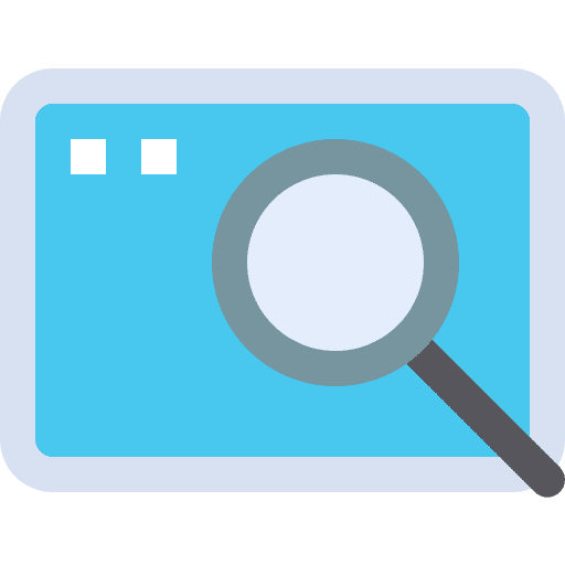 View computer ui loupe icon