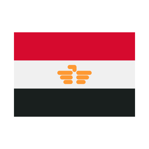 Egypt world country flag icon Egypt world country flag icon
