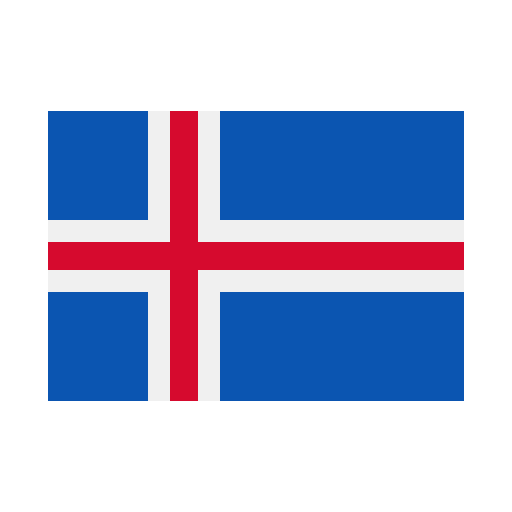 Iceland flag world flags icon Iceland flag world flags icon