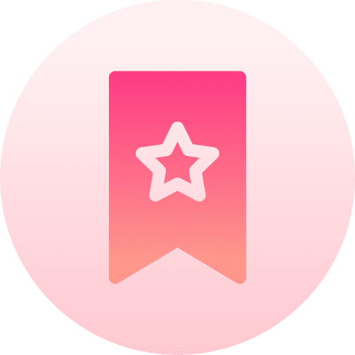 Bookmark web favorite star icon