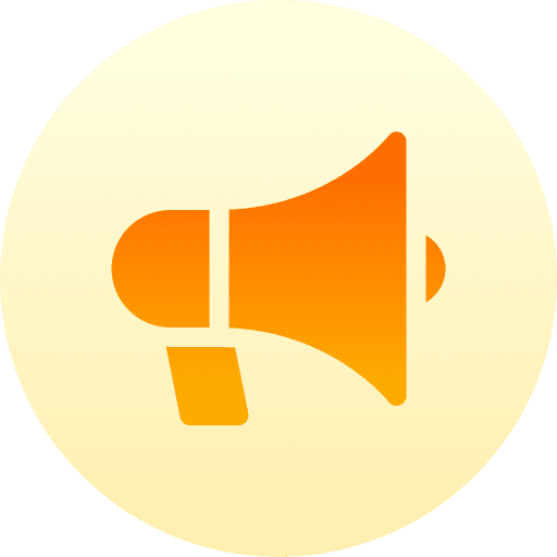 Megaphone marketing shout announcer icon Megaphone marketing shout announcer icon