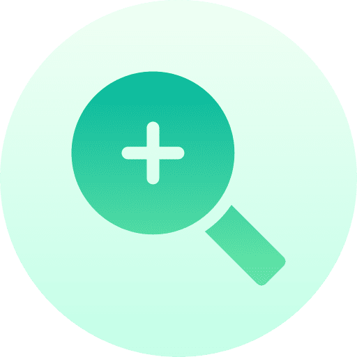 Zoom in loupe interface multimedia icon Zoom in loupe interface multimedia icon