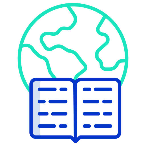 Education book education geography icon