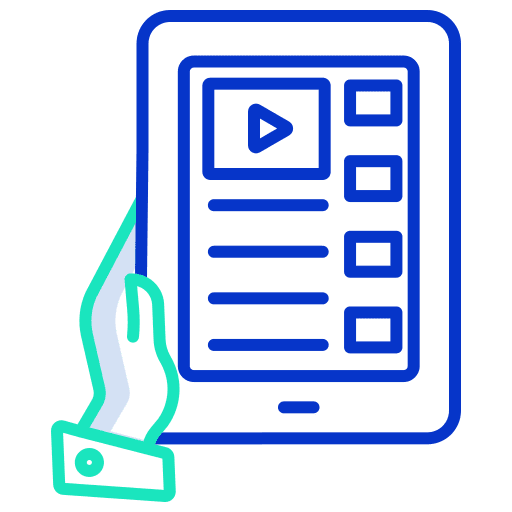 Tablet tablet online education online learning icon Tablet tablet online education online learning icon
