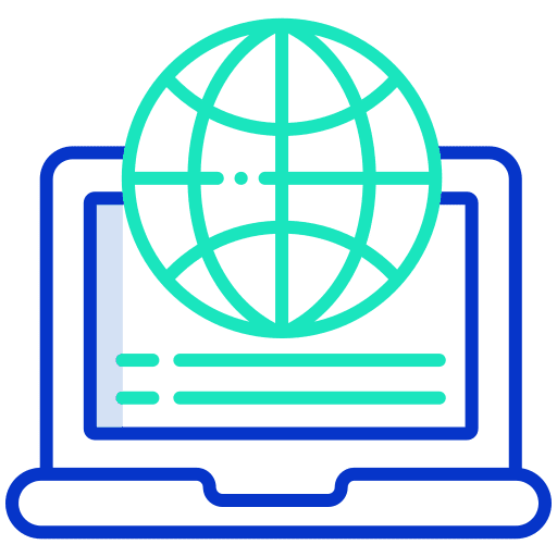 Laptop network graduate ui icon Laptop network graduate ui icon