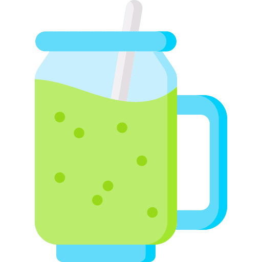 Avocado organic vegan food and restaurant icon