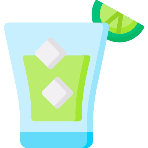 Lime juice organic vegan food and restaurant icon