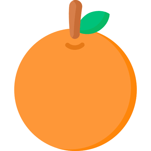 Orange juice food and restaurant refreshment breakfast icon