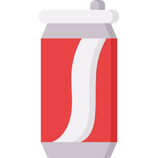 Soda can drink food and restaurant soda can icon