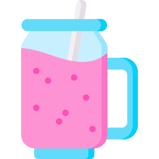 Dragon fruit smoothie food and restaurant juice icon