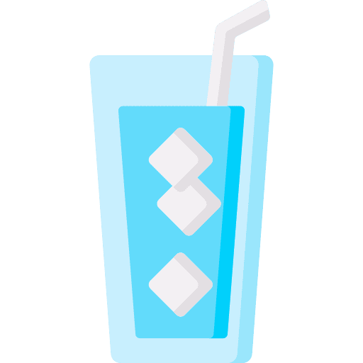 Mineral water drink mineral water hydratation icon