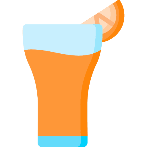 Orange juice healthy food drink orange juice icon