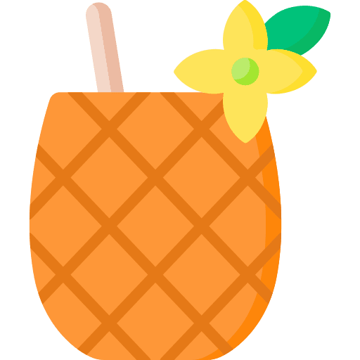 Pineapple pineapple drink food and restaurant icon