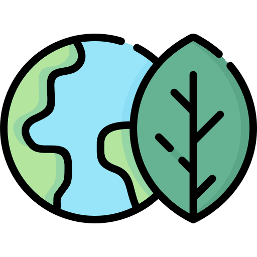 Green earth ecology green earth ecology and environment icon