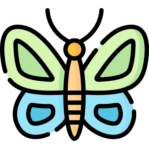 Butterfly butterfly fly nature icon
