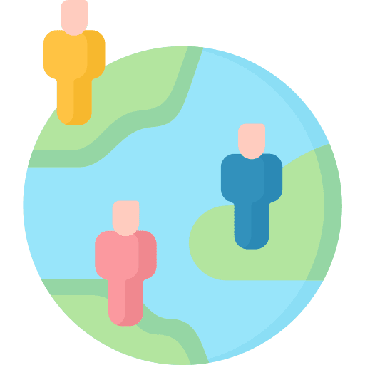 Humanity world csr people icon