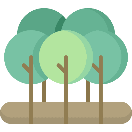 Forest environment nature trees icon Forest environment nature trees icon