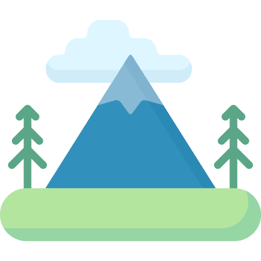 Mountain mountain rock landscape icon Mountain mountain rock landscape icon