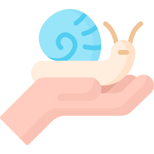 Snail hand animal kingdom animals icon Snail hand animal kingdom animals icon