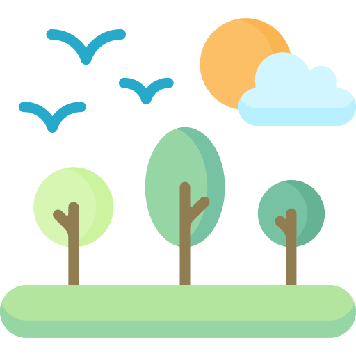 Tree bird landscape cloud icon Tree bird landscape cloud icon