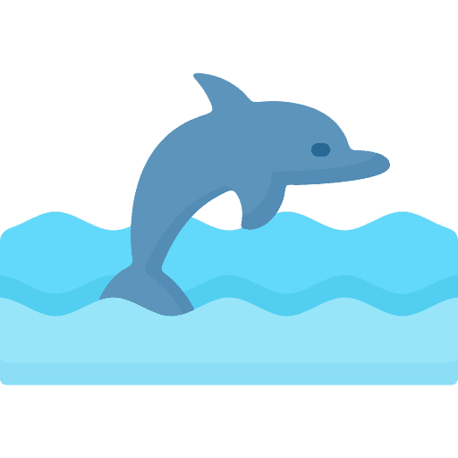 Dolphin animal animals wild life icon Dolphin animal animals wild life icon