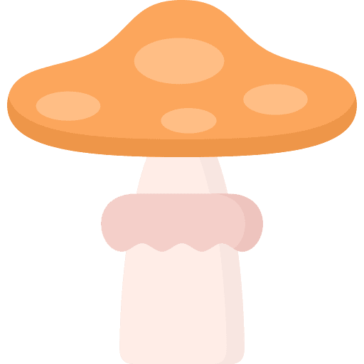 Mushroom food nature vegan icon Mushroom food nature vegan icon