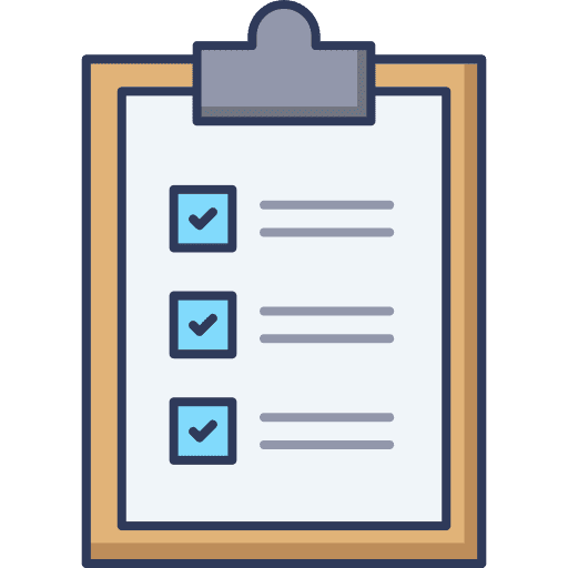 Checklist syllabus criteria checklist icon