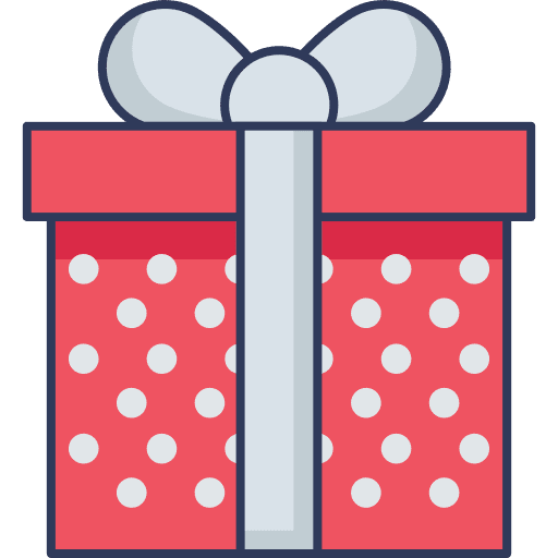 Gift surprise commerce and shopping christmas icon