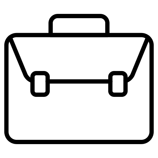 Briefcase suitcase office briefcase icon