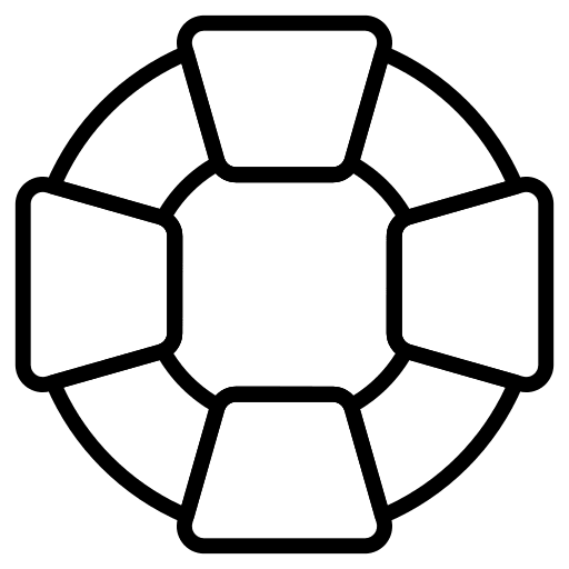 Lifesaver security protection lifeguard icon